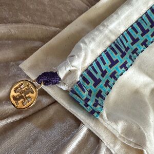 Tory Burch Drawstring Canvas Bag